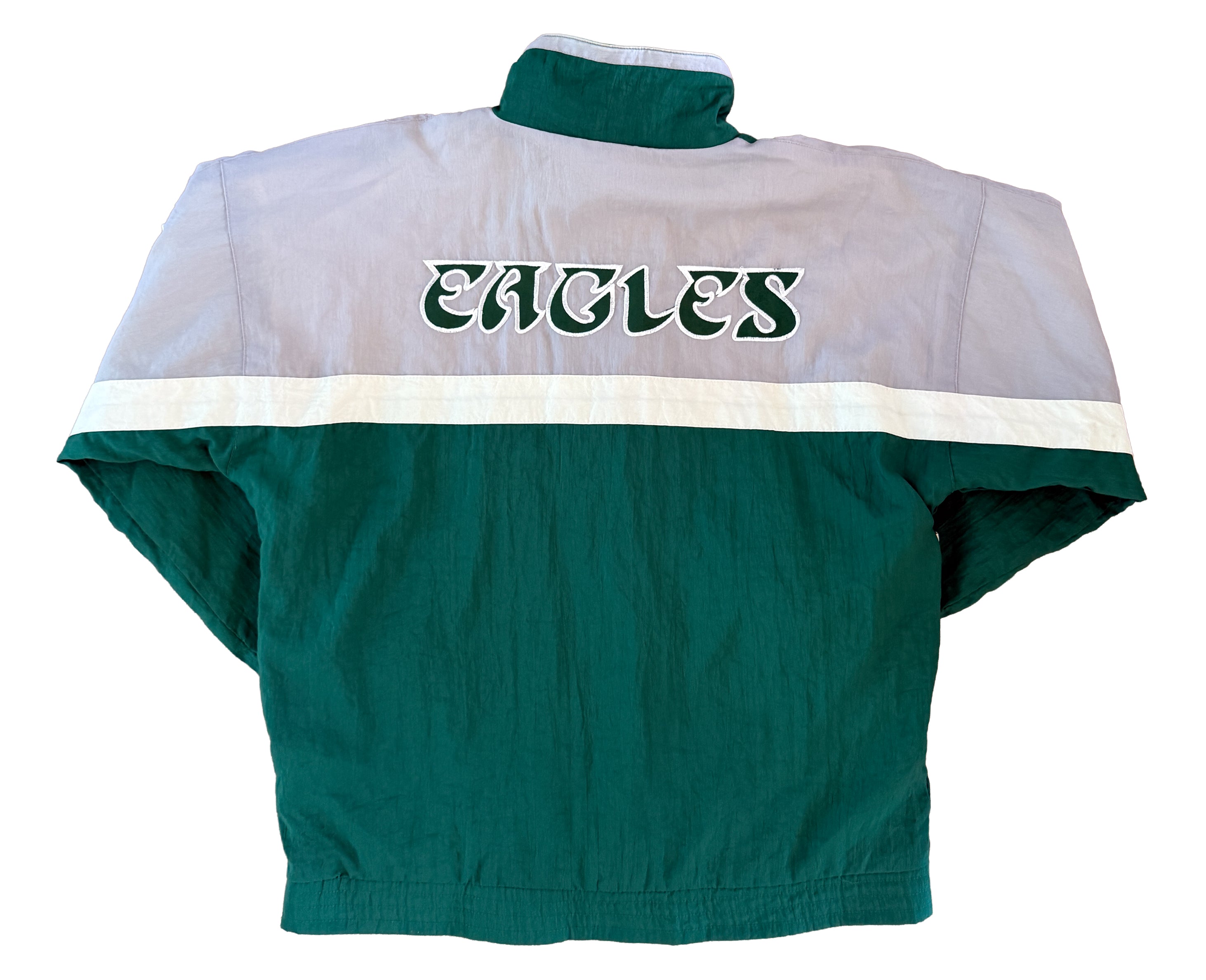 Vintage 1990s Philadelphia Eagles Apex One Windbreaker Jacket
