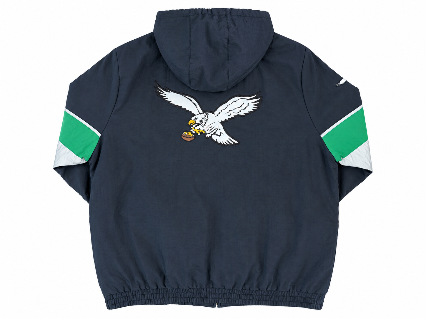 Vintage 1990s Philadelphia Eagles Black Starter Jacket