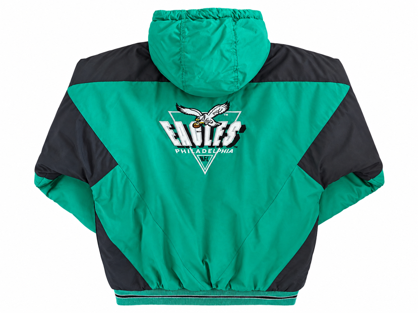 Vintage 1990s Philadelphia Eagles Logo 7 Team NFL Jacket (Youth)