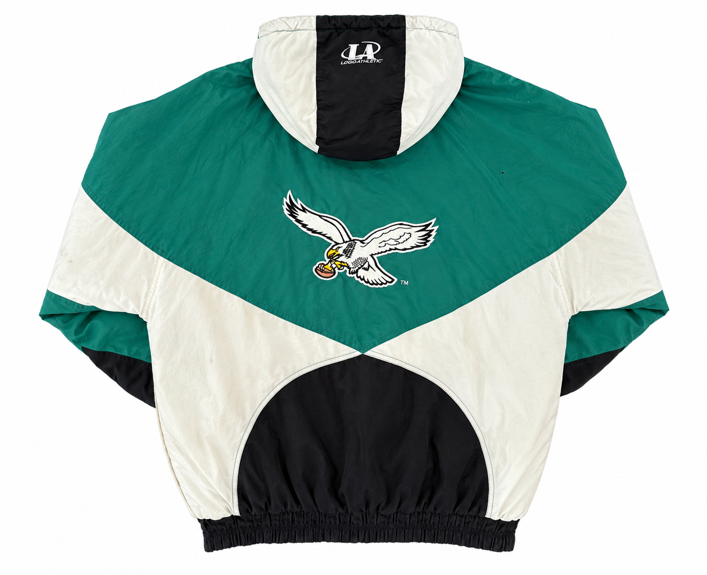 Vintage 1990s Philadelphia Eagles Logo Athletic NFL Pro Line Jacket