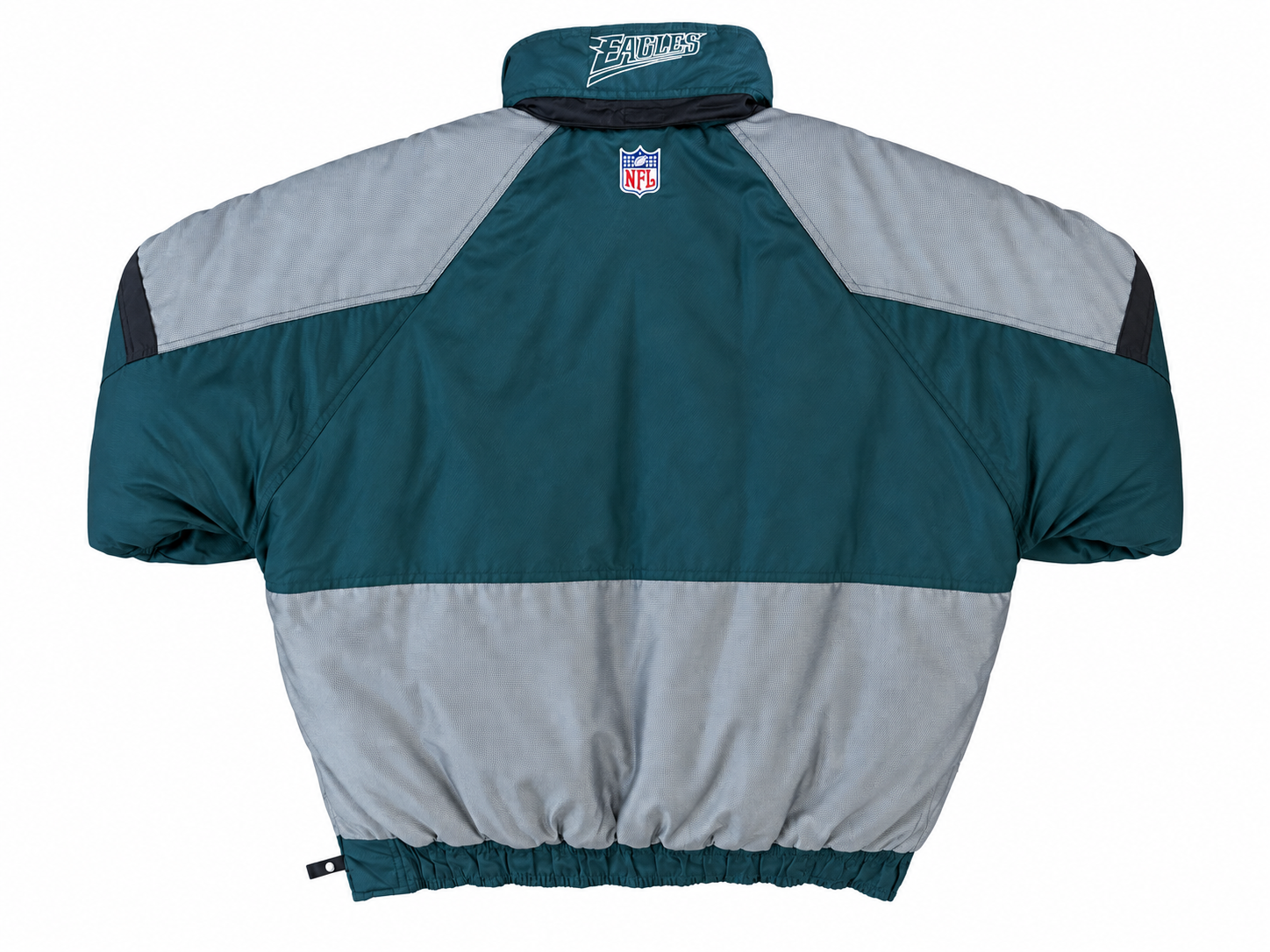 Vintage 1990s Philadelphia Eagles Metallic NFL Pro Line Starter Pullover Jacket