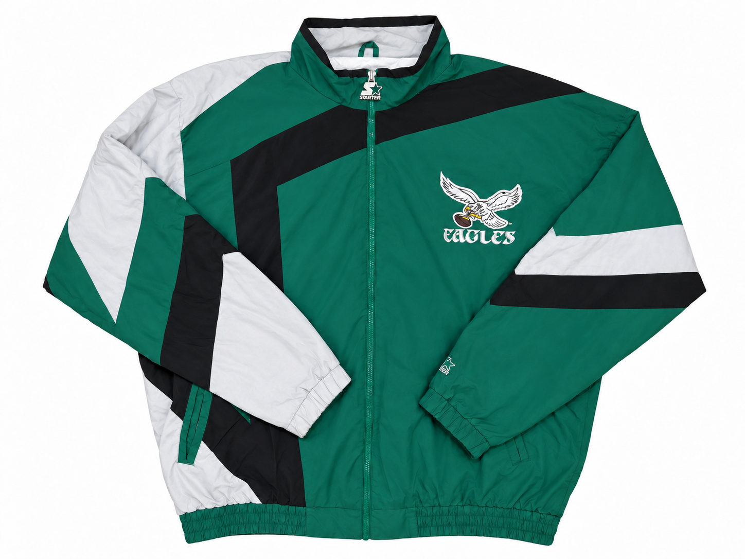 Vintage 1990s Philadelphia Eagles NFL Pro Line Starter Jacket
