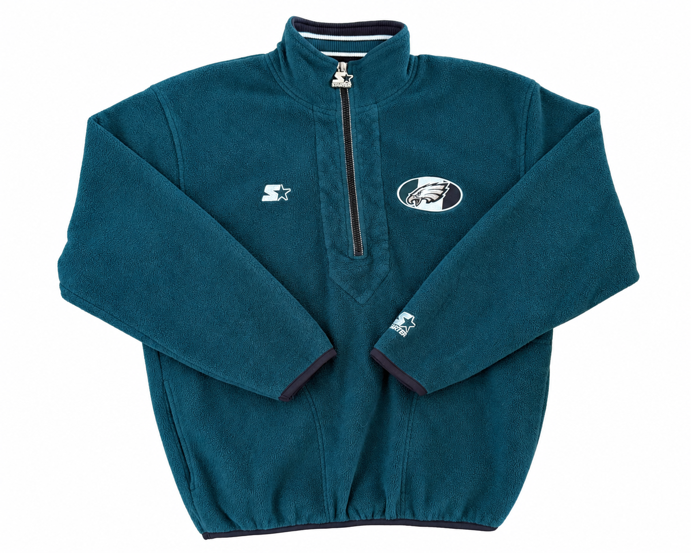 Vintage 1990s Philadelphia Eagles NFL Pro Line Starter Pullover Fleece