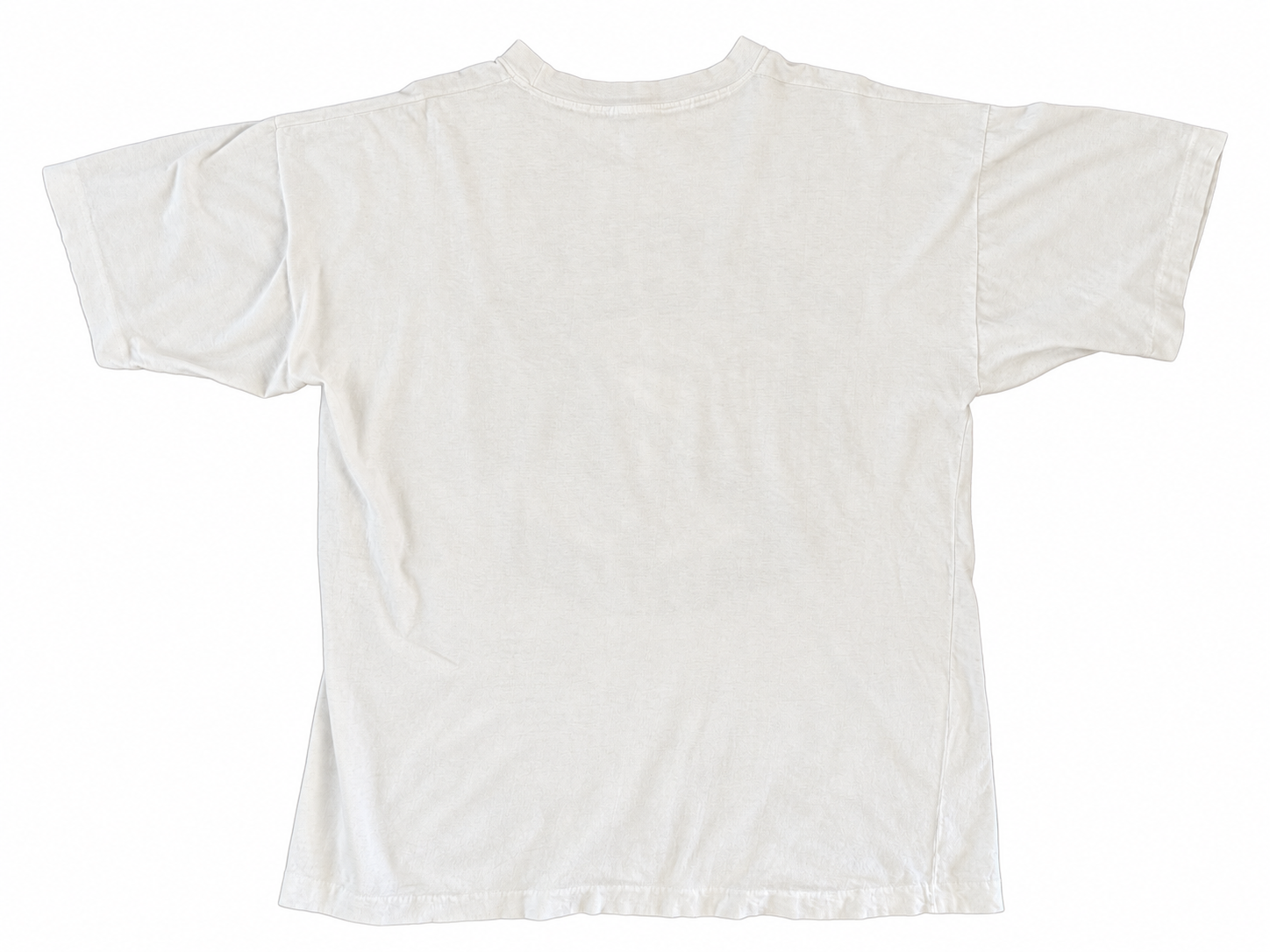 Vintage 1990s Philadelphia Eagles White Single Stitch T-Shirt