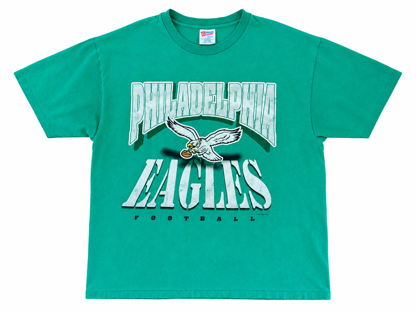 Vintage 1995 Philadelphia Eagles Hanes Heavyweight T-Shirt