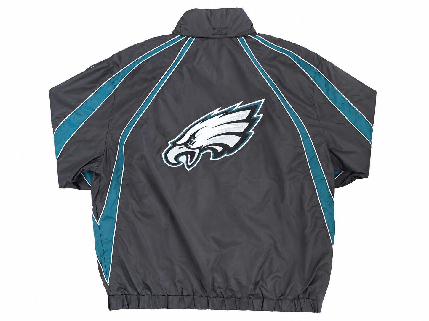Vintage 2000s Philadelphia Eagles NFL Jacket with Rollaway Hood